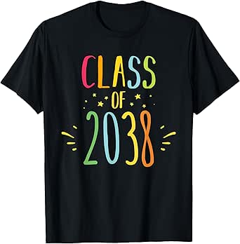 Class of 2038 Graduation T-Shirt