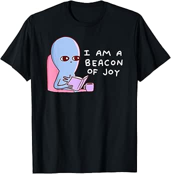 Threadless Nathan W. Pyle A Beacon Of Joy Graphic T-Shirt
