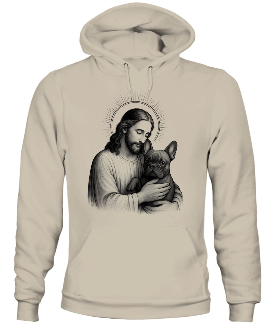 Jesus & French Bulldog Lover Christian Frenchie Dog Mom T-Shirt