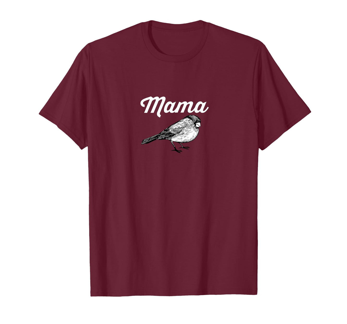 Womens Mama Bird Shirt, Mom Graphic Tee, Mother's Tee