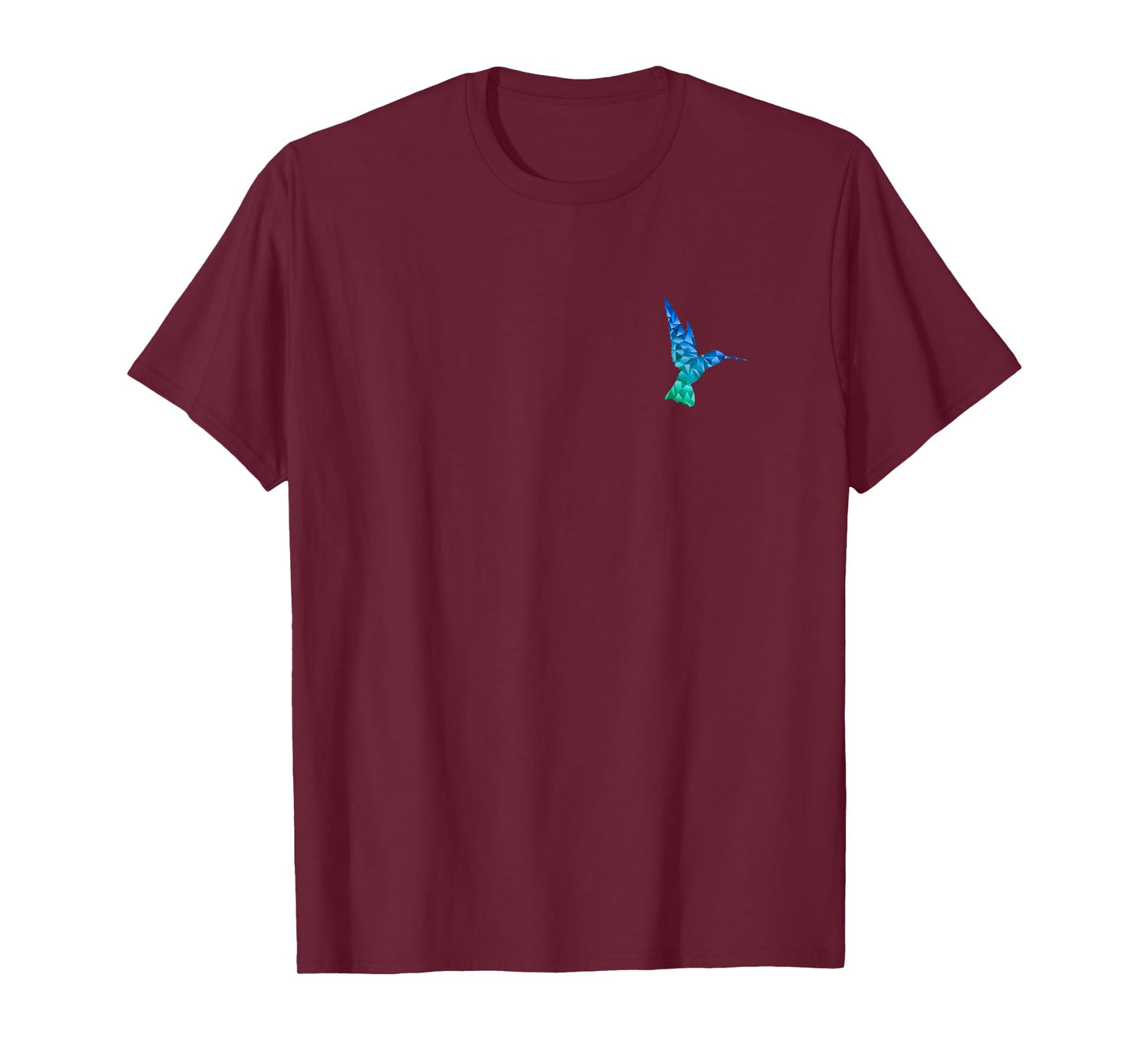 Hummingbird polygonal design symbol gift T-Shirt