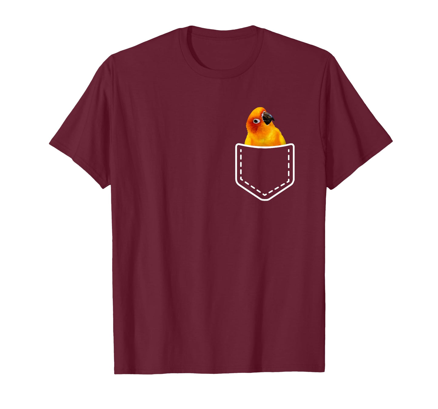 Pocket Sun Conure Apparel For Sun Conure Parrot Birds Lovers T-Shirt