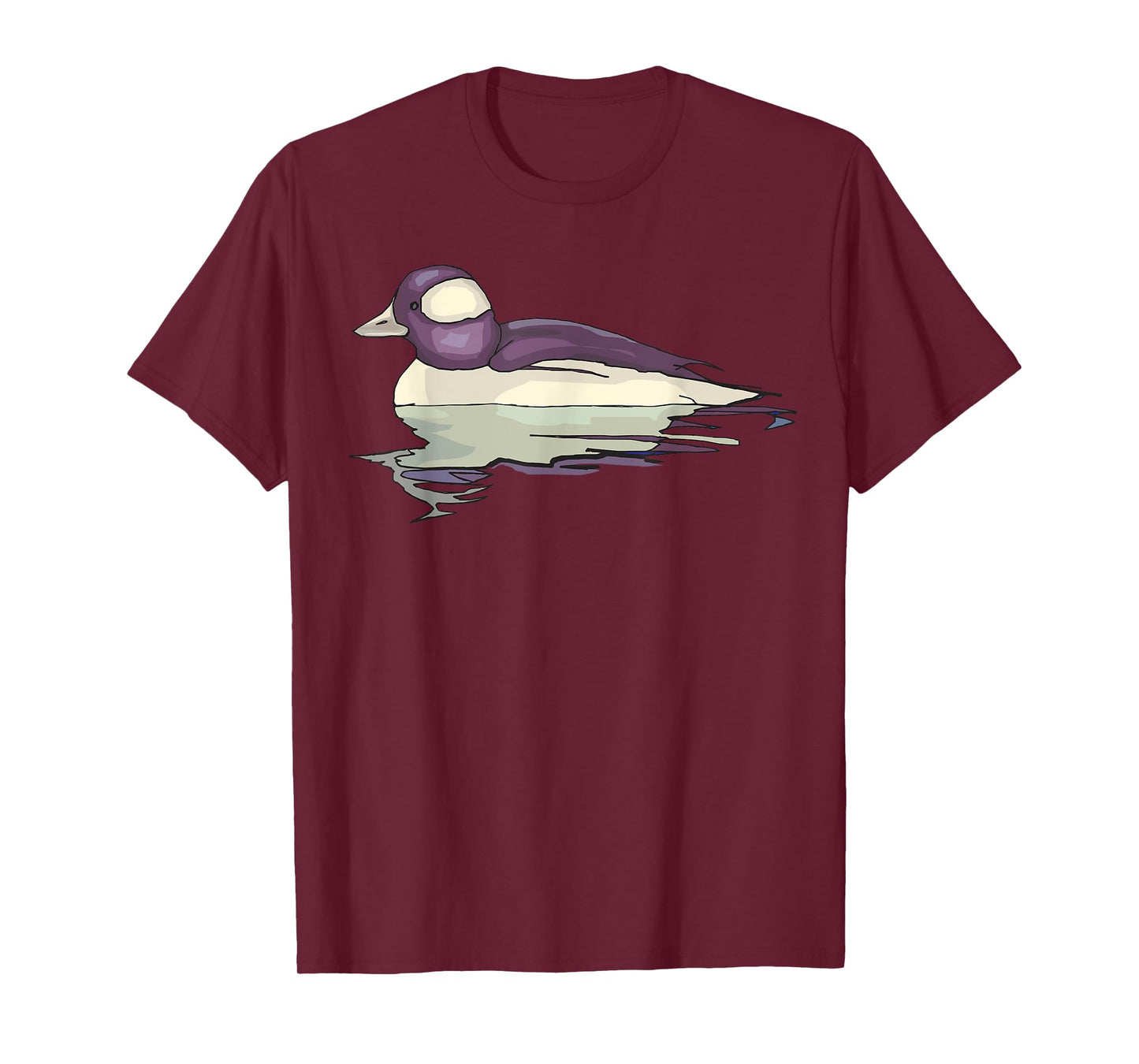 Bufflehead Duck Art Illustration T-Shirt