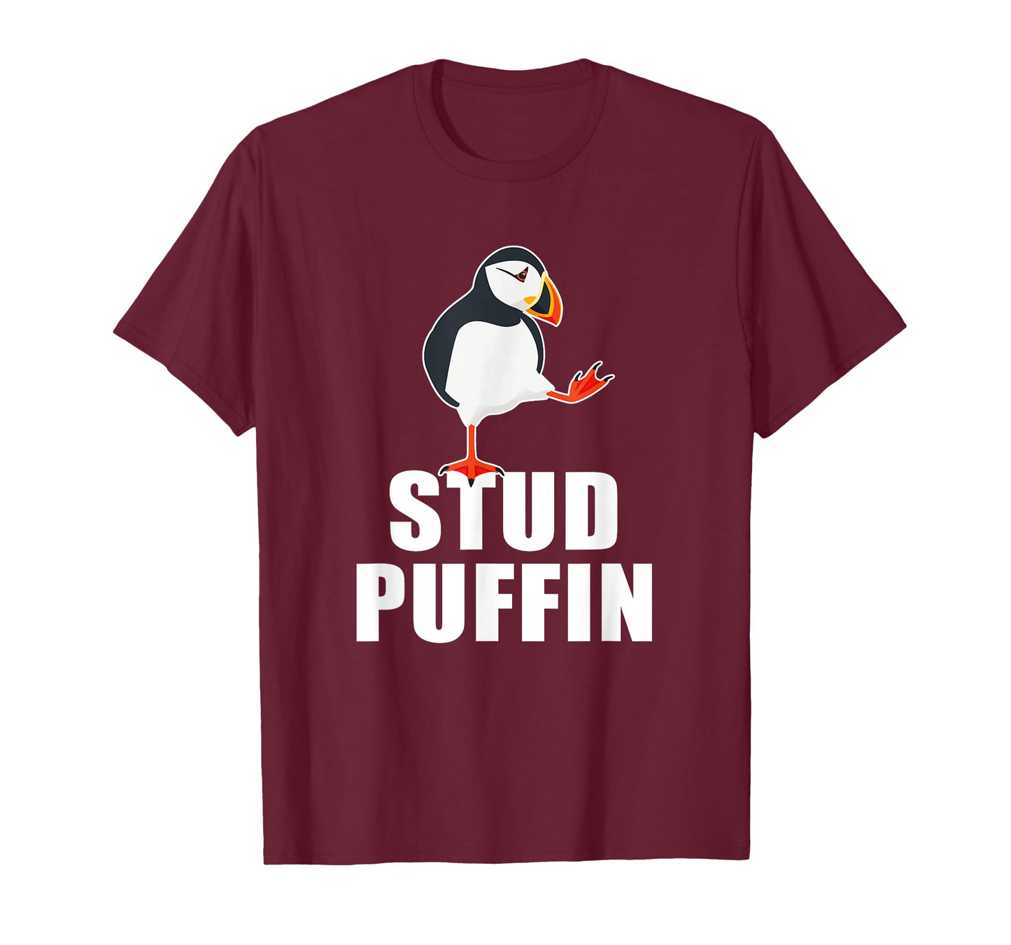 Stud Puffin Funny Seabird Puffins T-Shirt