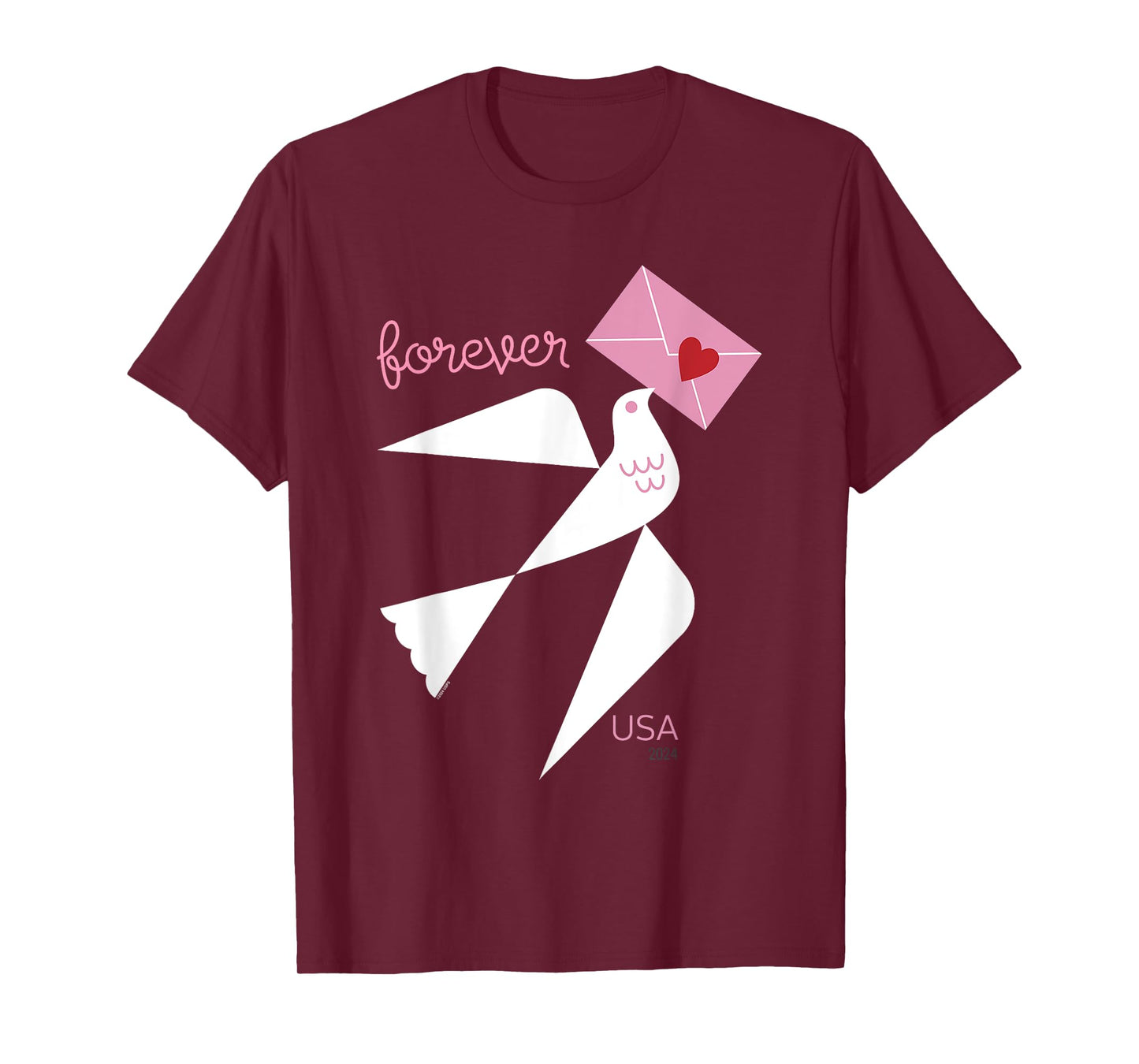 USPS Love Bird Valentine's Day T-Shirt