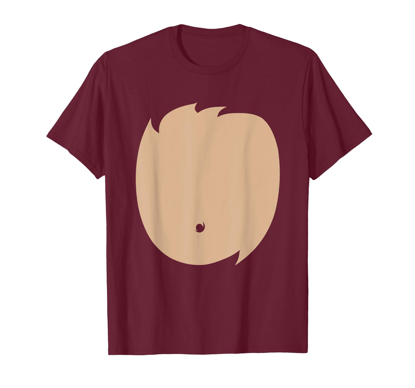 Funny Monkey Chest Easy Halloween Costume T-Shirt