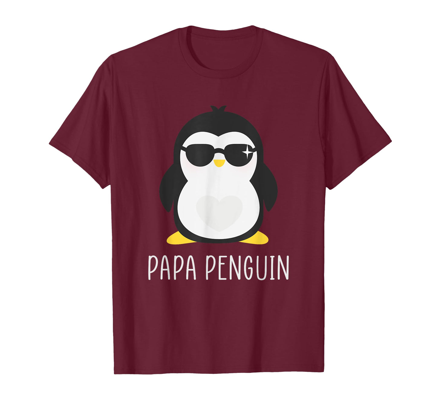 Penguin Papa - Father's Funny & Cute Dad Gift T-Shirt