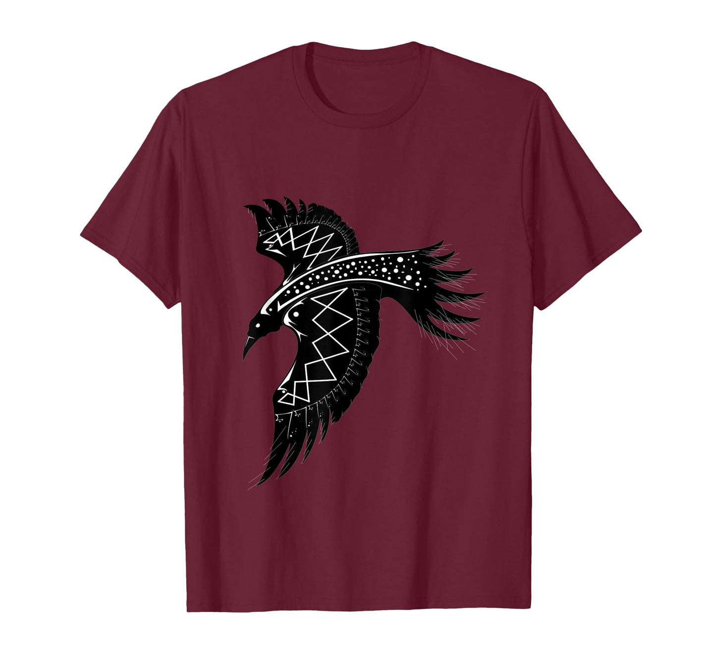 Crow Raven Norse Viking style gift for Vikings lover T-Shirt