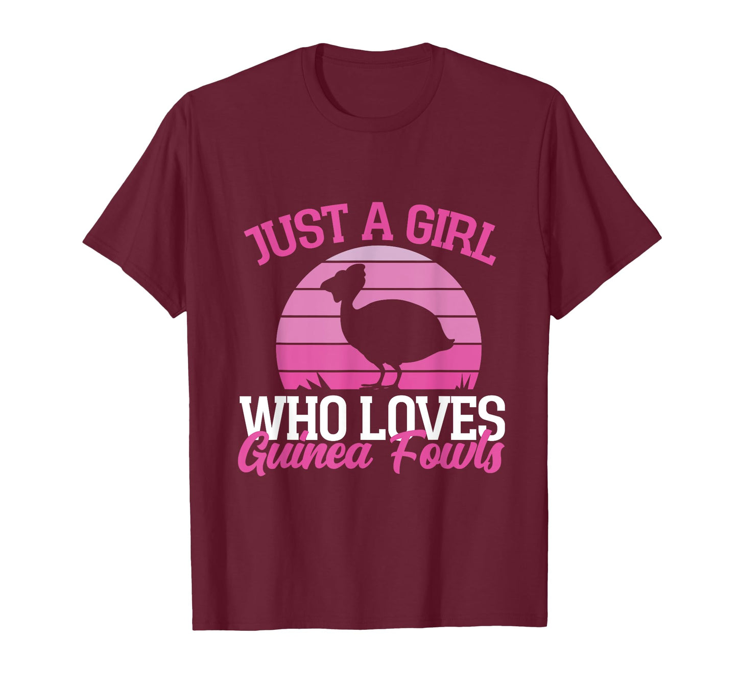 Just A Girl Who Loves Guinea Fowls T-Shirt