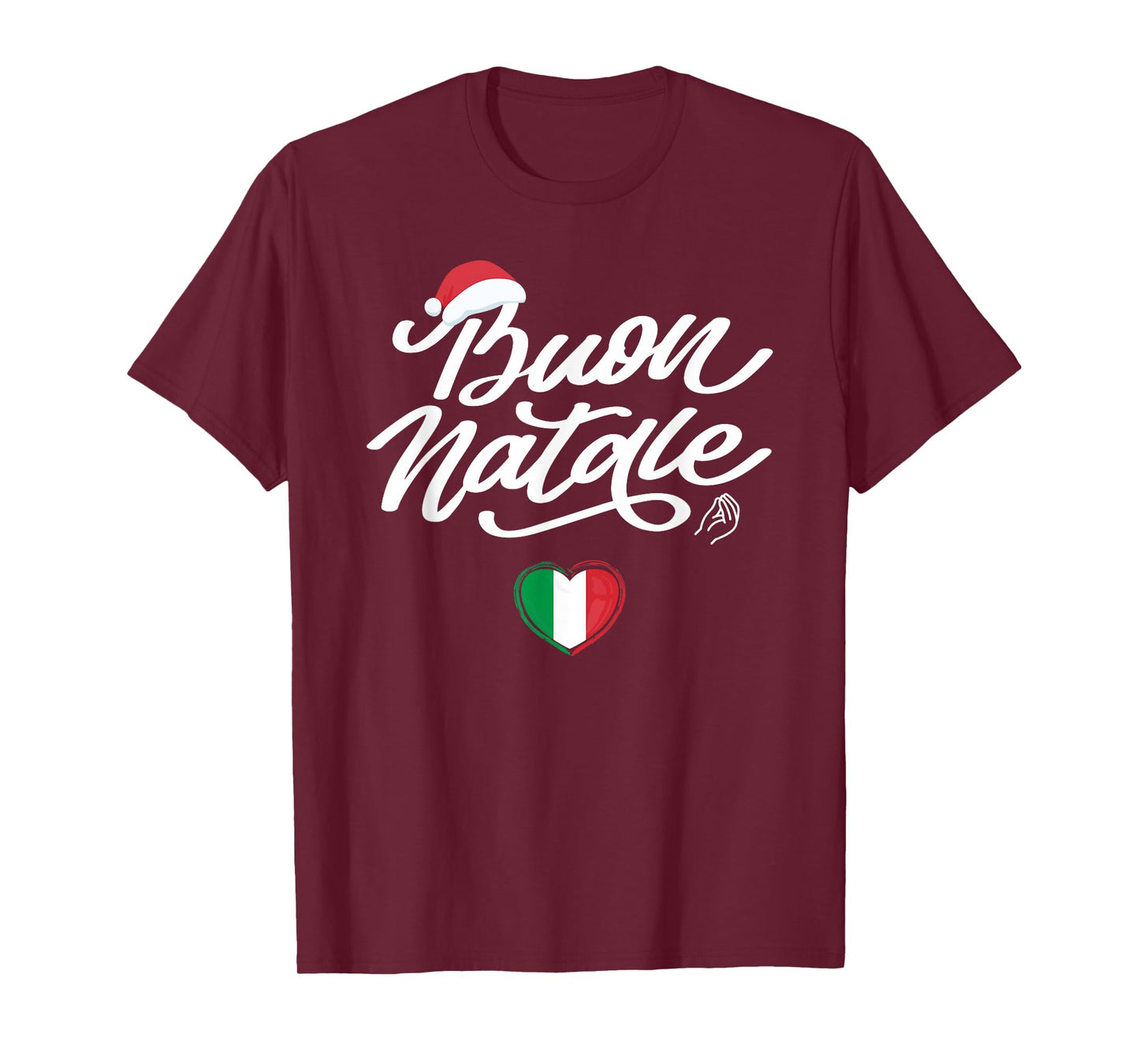 Buon Natale Italian Family Christmas, Italy Pride Holiday T-Shirt