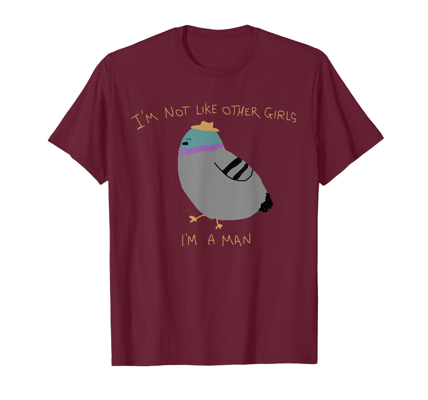 Women Men I'm Not Like Other Girls Funny Birds Meme T-Shirt