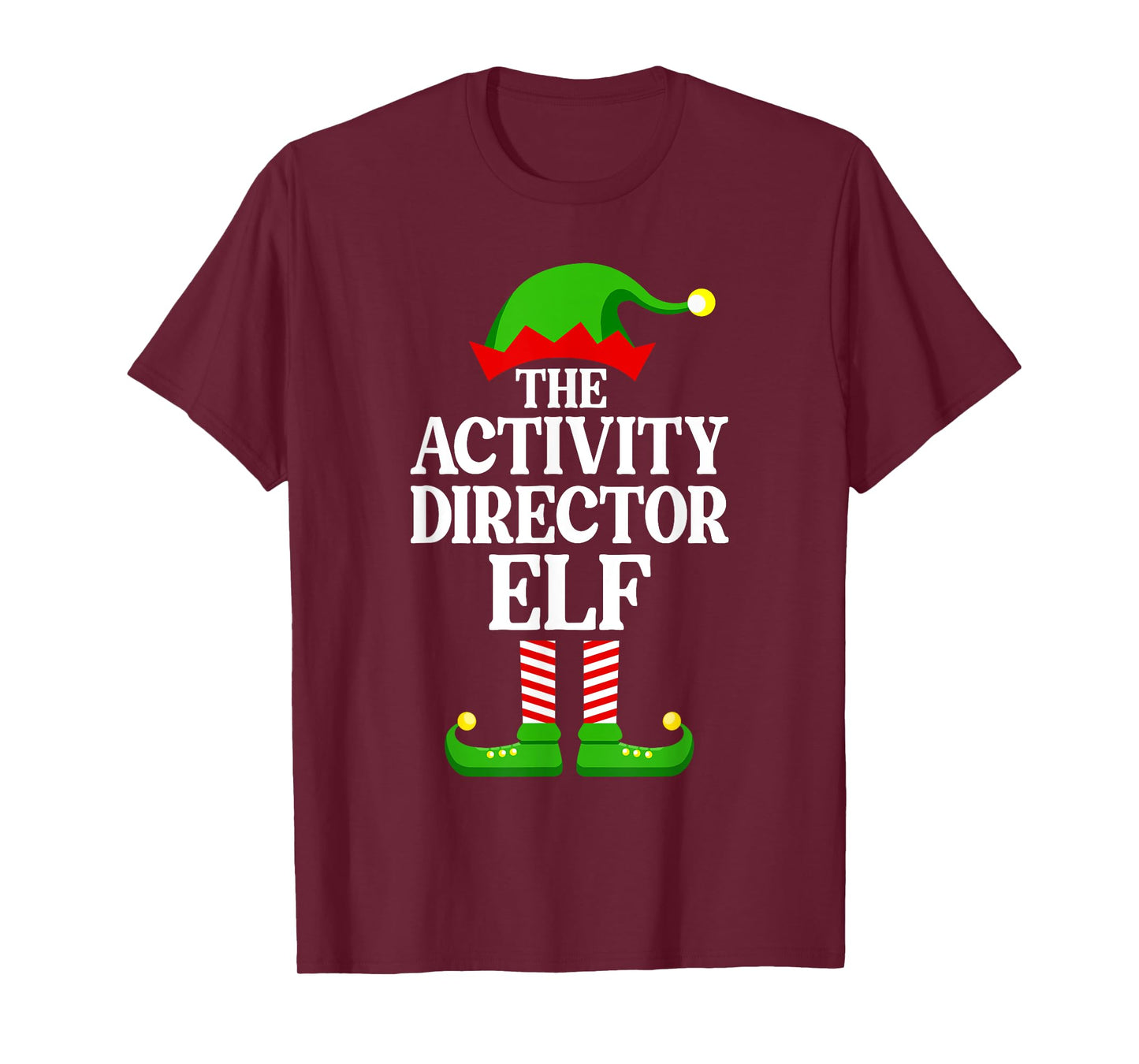 Activity Director Elf Family Matching Group Funny Christmas T-Shirt