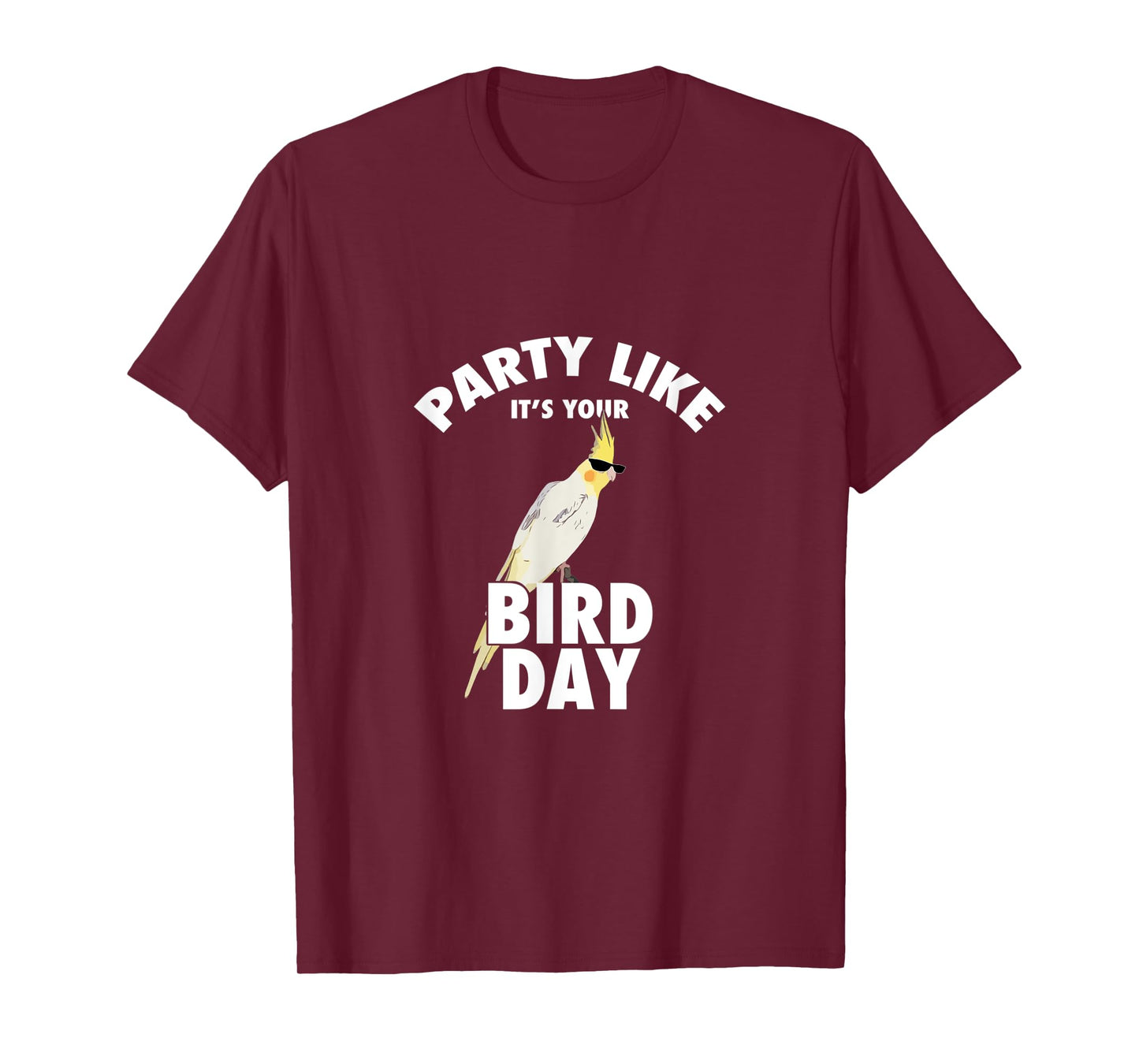 Birthday Cockatiel Parrot Bird Lover T-Shirt
