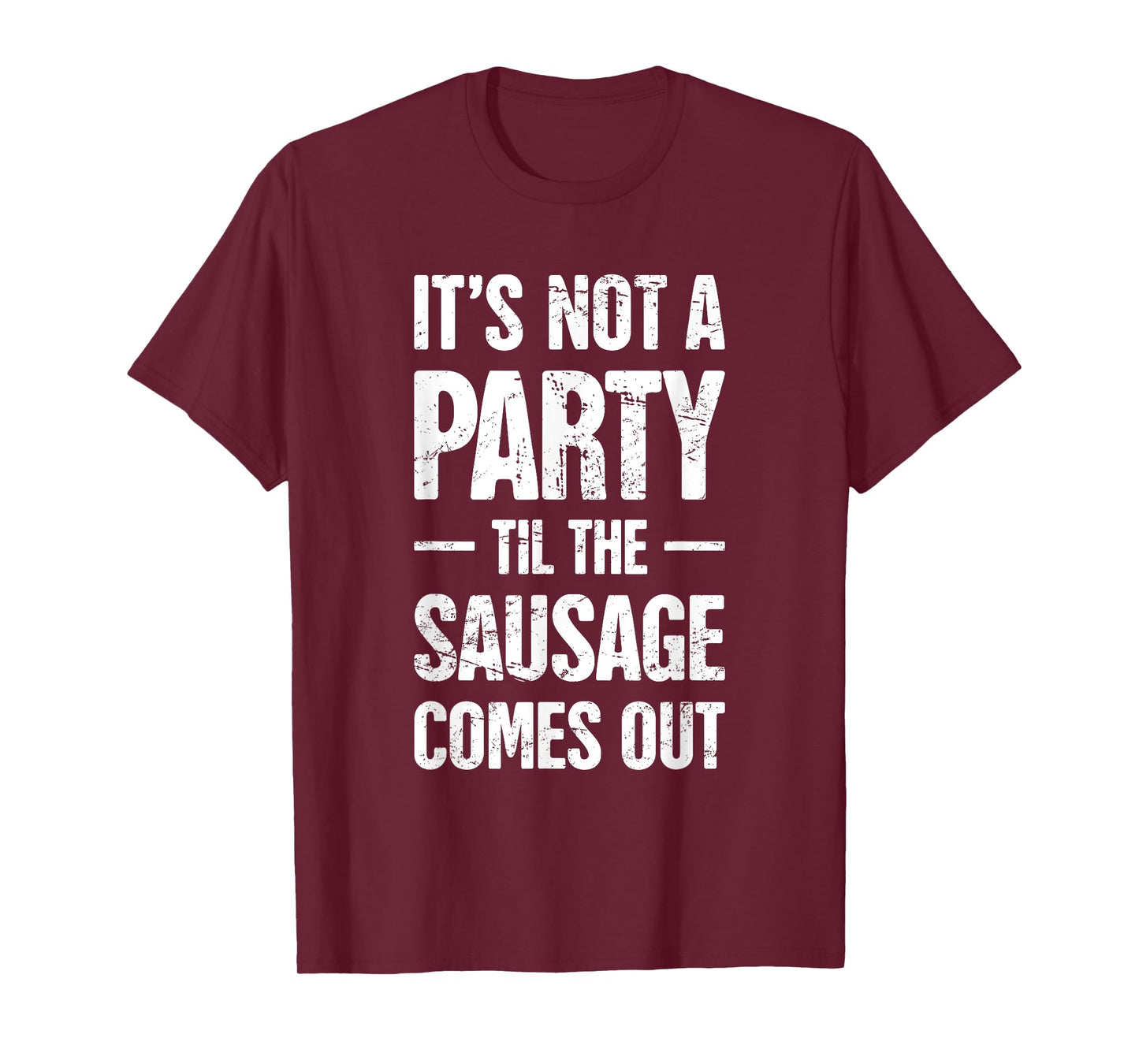 Smoked Meats / Distressed Funny Sausage Making T-Shirt