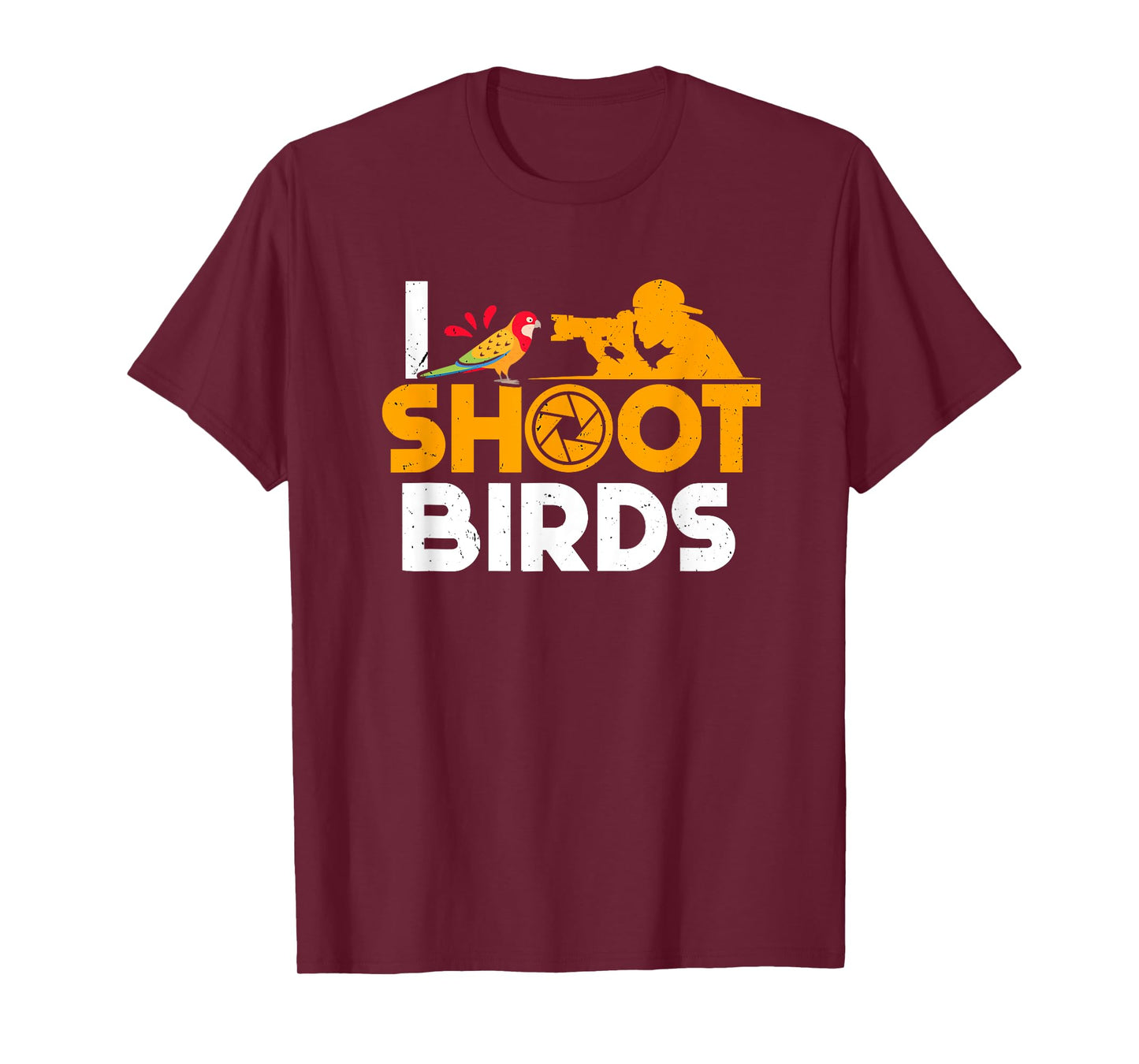 Bird Photographer Shoot Birds Birdwatching Photography T-Shirt