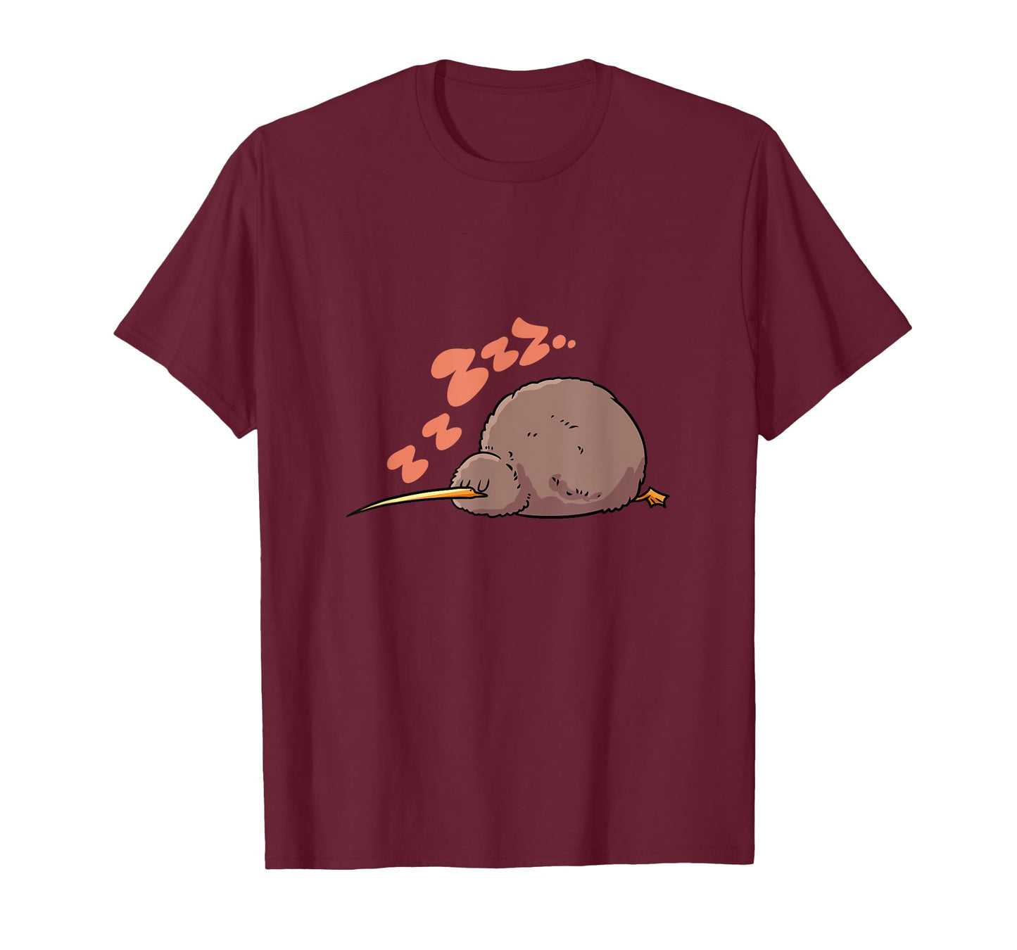 Kiwi Bird Sleeping Shirt Tired Pajama Graphic T-Shirt