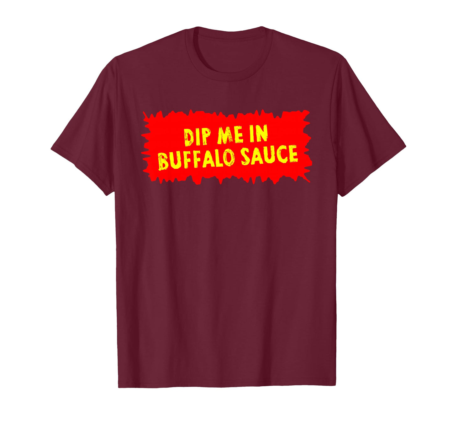 Buffalo Sauce Hot Chicken Wings Bar Food T-Shirt