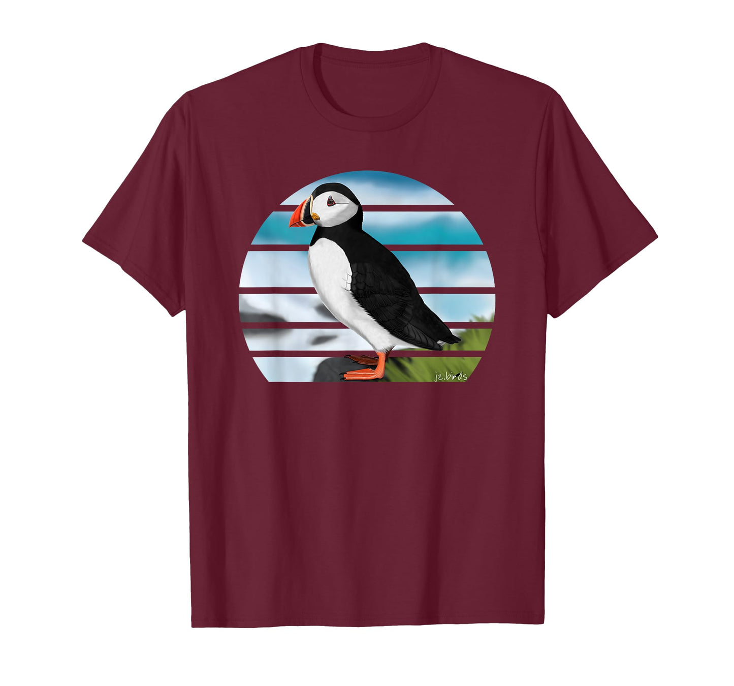 Puffin Bird Birder Ornithologist Biologist Birdwatcher T-Shirt