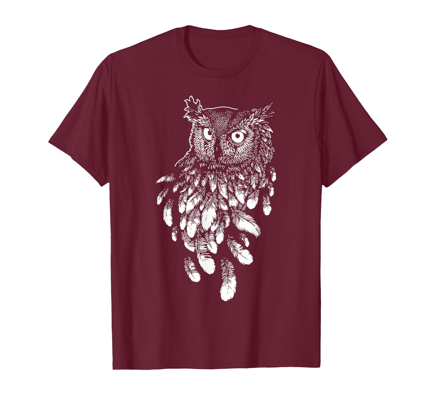 Owl Gift Tribal Owl Spirit Animal T-Shirt