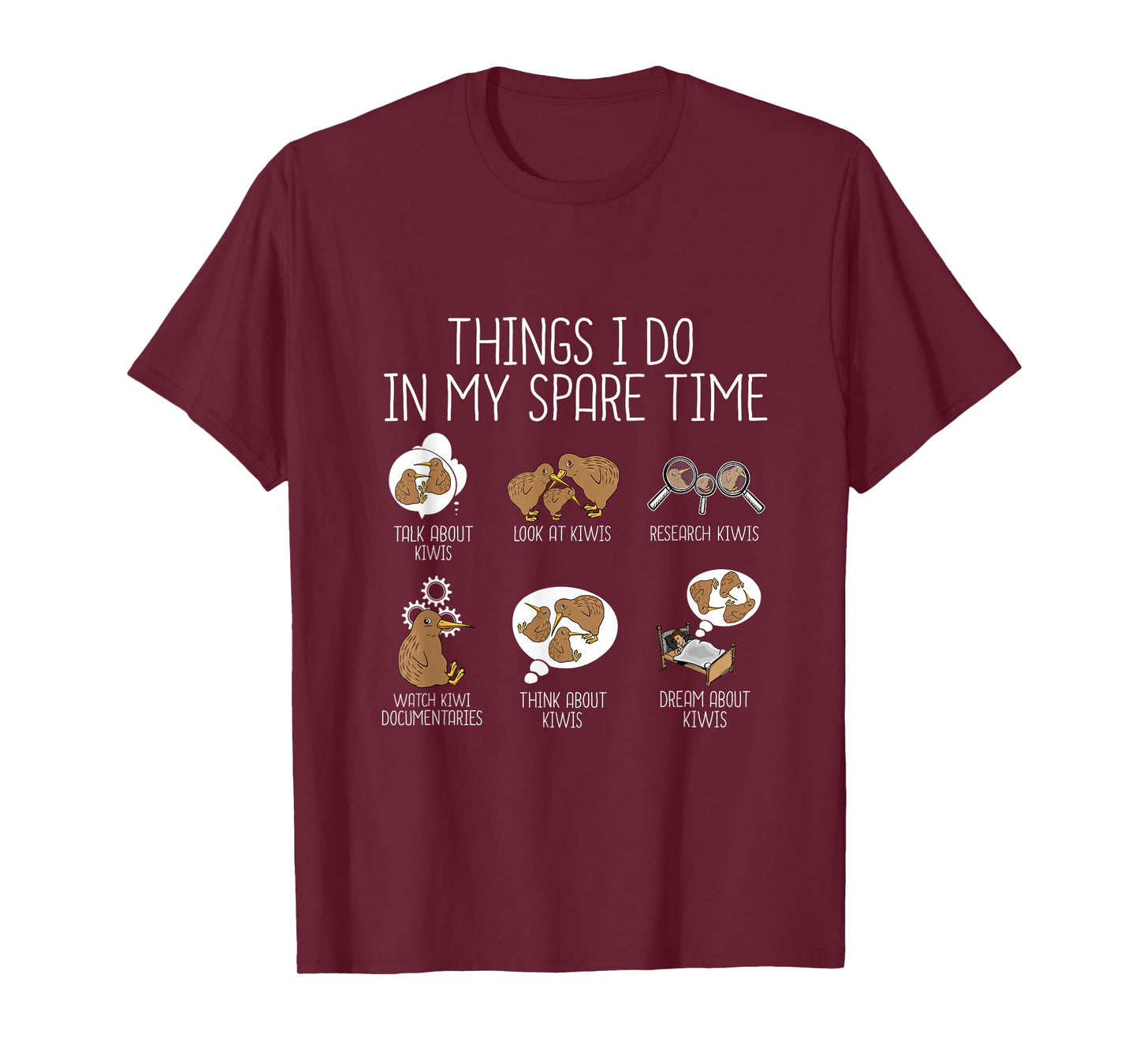 Kiwi Bird Lover Kids Cute Funny Kiwi T-Shirt