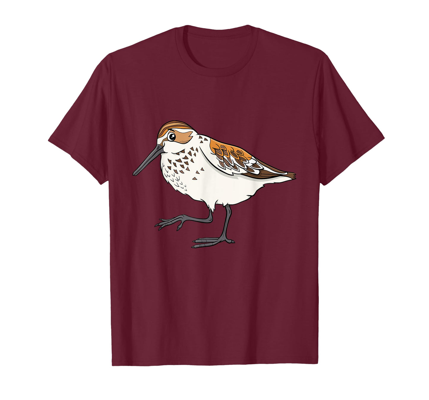 Sandpiper Art I Cute Sandpiper I Kids Sandpiper Bird T-Shirt