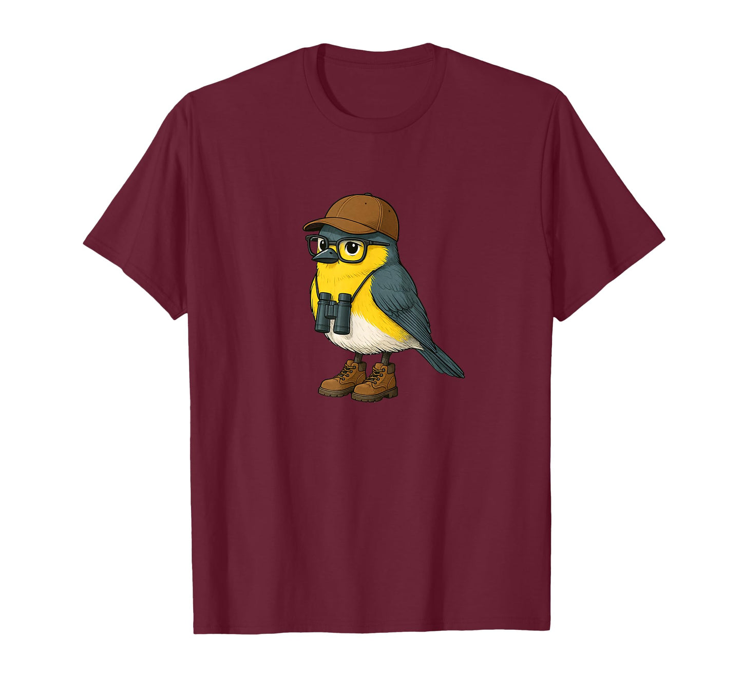 Bird Nerd Funny Bird Watching Birding Fathers day T-Shirt