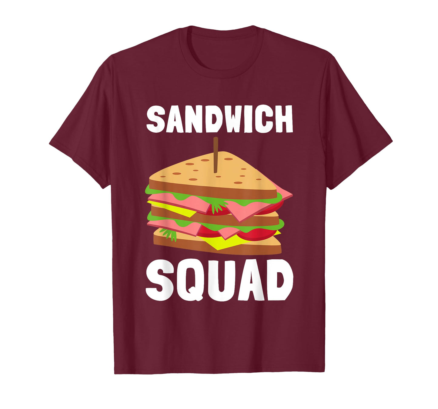 Hoagie Sub Artist And Sandwich Maker - Sandwich Squad T-Shirt
