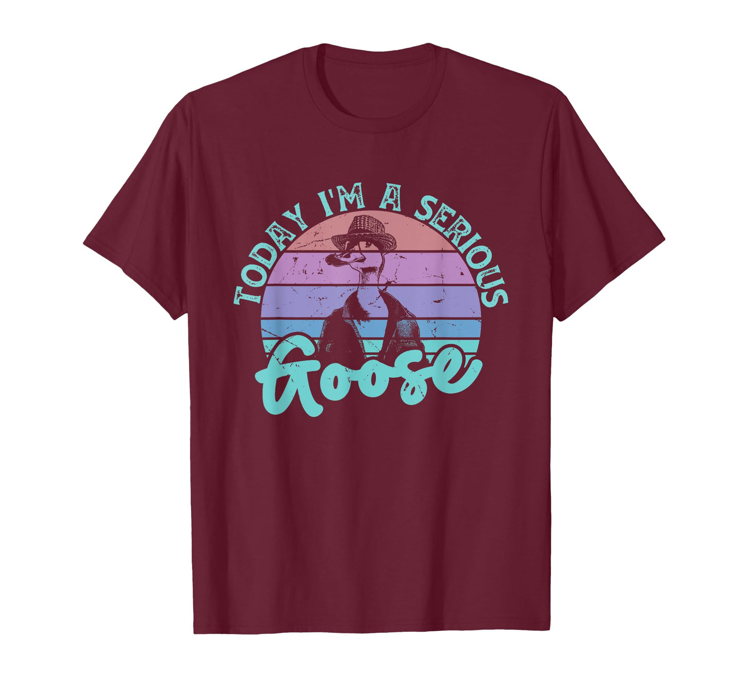 Today I'm a Serious Goose Funny Bird Quote Men Women Kids T-Shirt