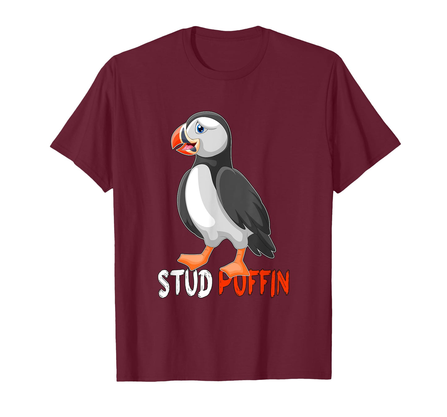 stud puffin -cute puffin T-Shirt