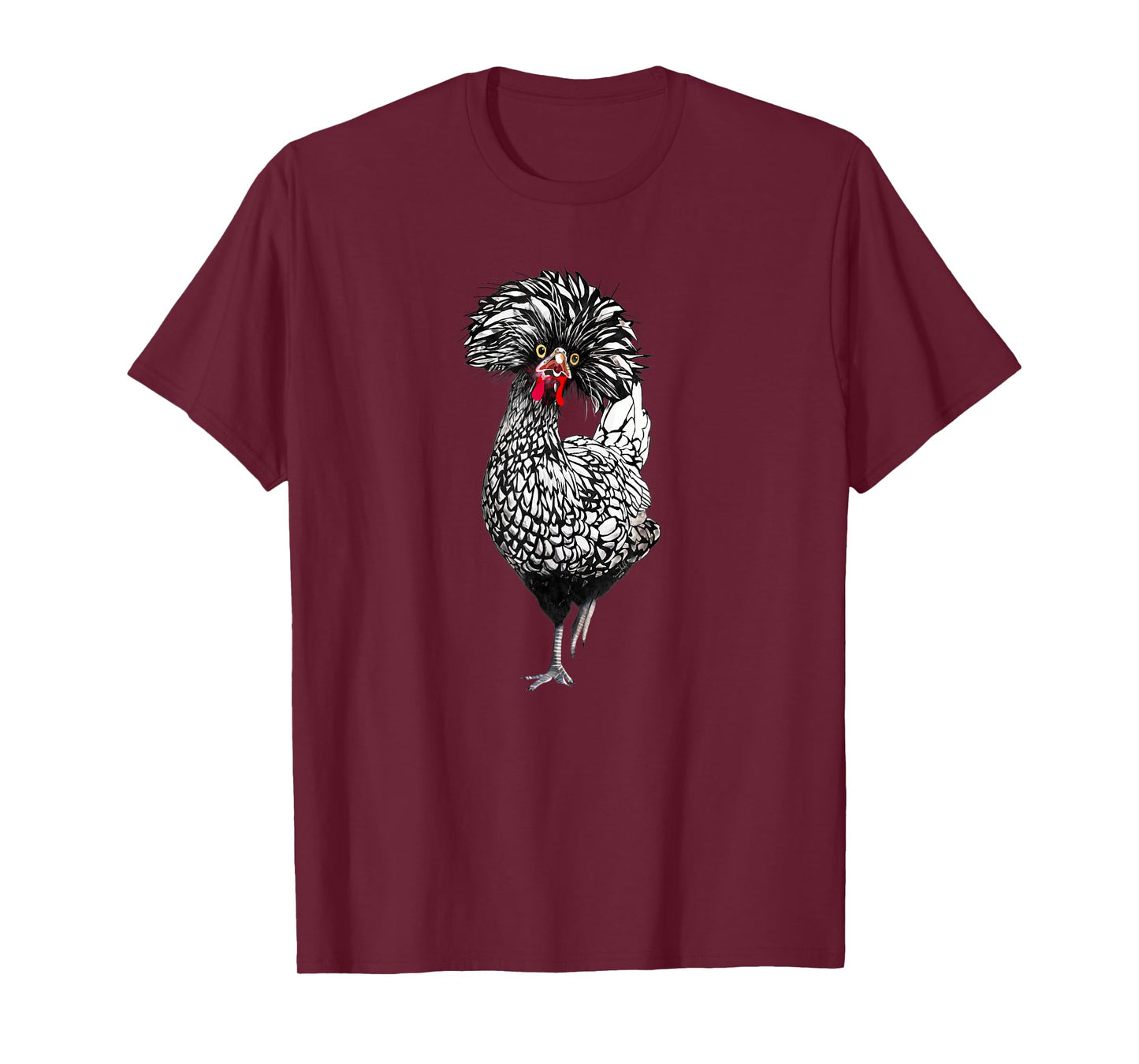 Funny Polish Chicken Shirt Backyard Chicken Coop Farm T-Shirt