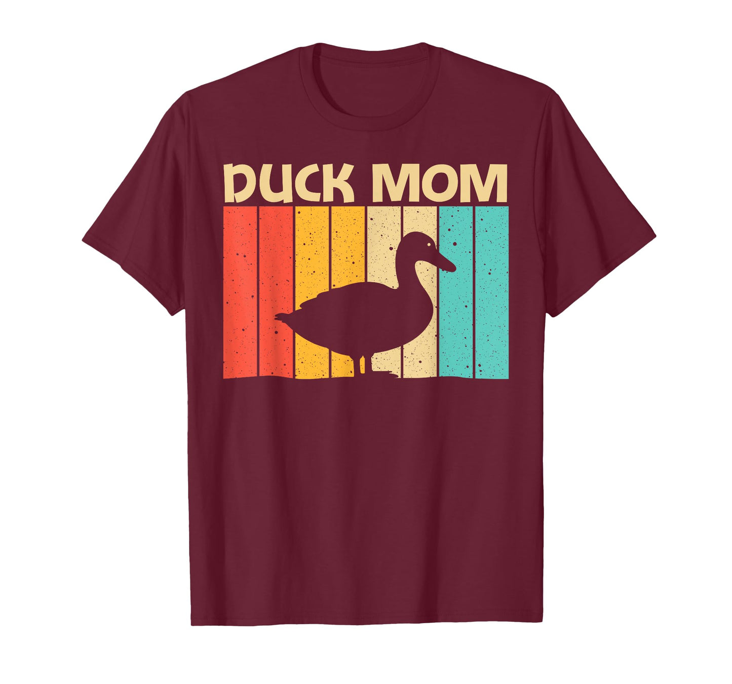 Funny Duck Design For Mom Mother Duck Farmer Hunting Lovers T-Shirt, Black