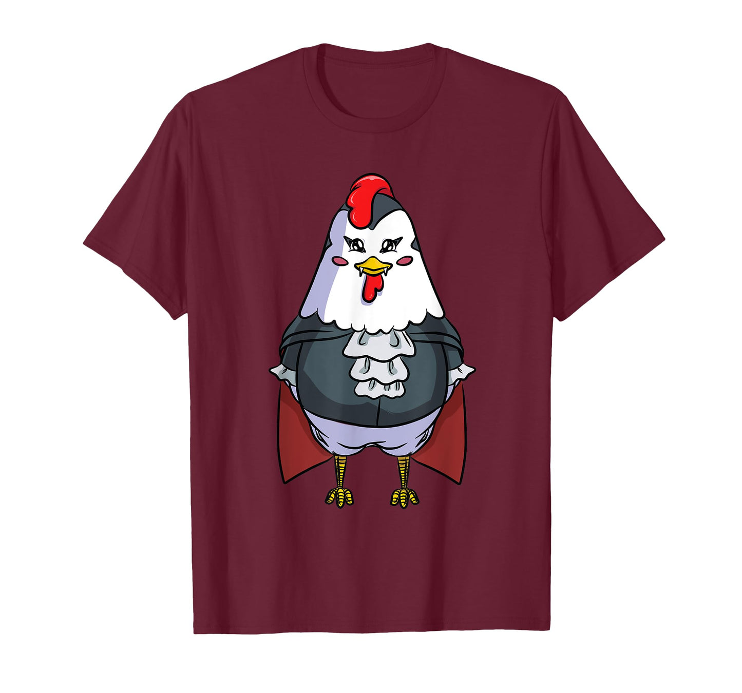 Chicken Vampire Costume for Halloween Chickens T-Shirt