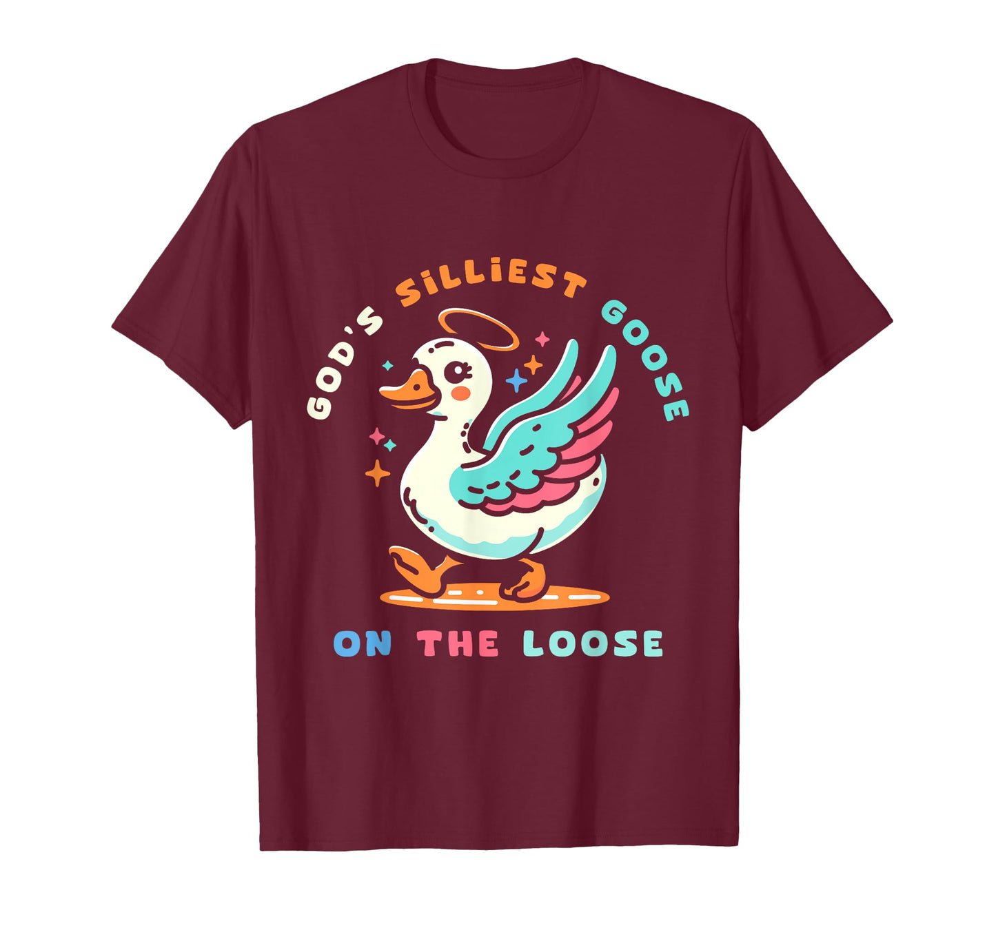 Gods Silliest Goose Costume for Kids Funny Gifts Silly Goose T-Shirt