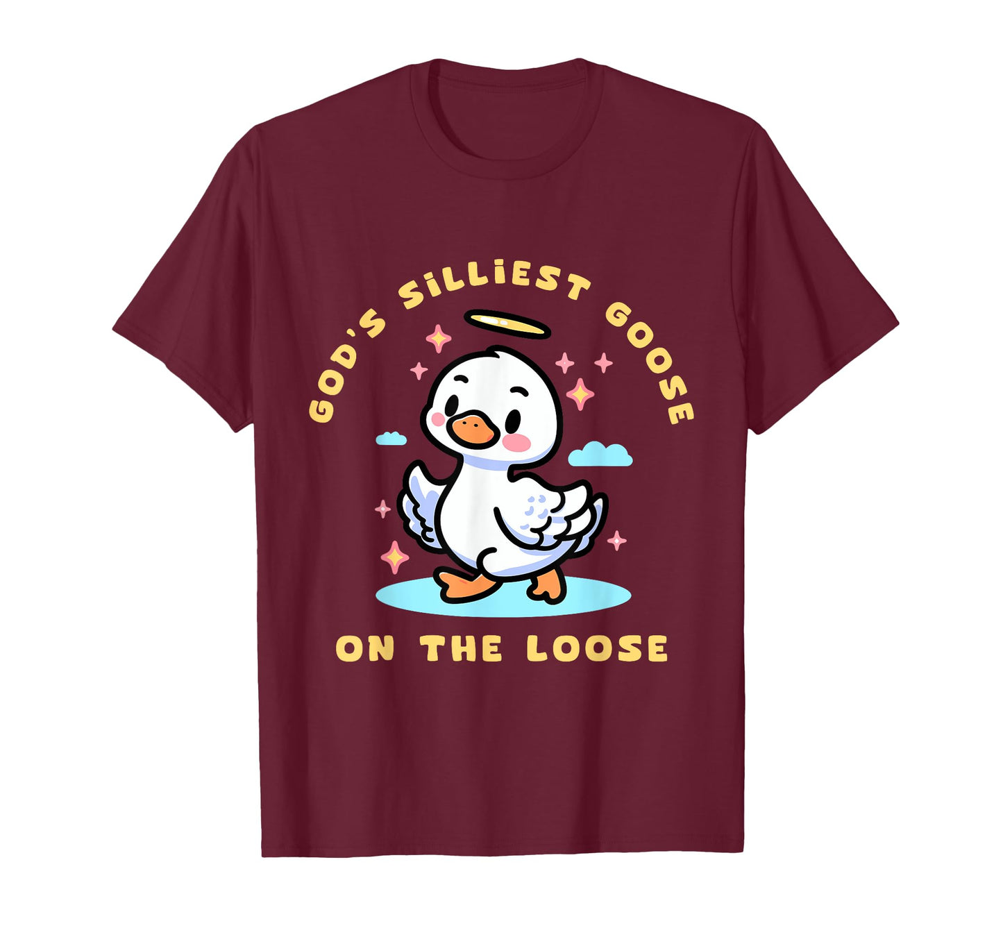 Gods Silliest Goose Costume for Kids Funny Gifts Silly Goose T-Shirt