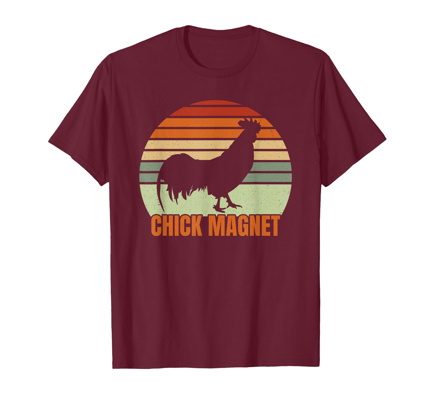 Funny Chicken Farmer Rooster Chick Magnet Backyard Chicken T-Shirt