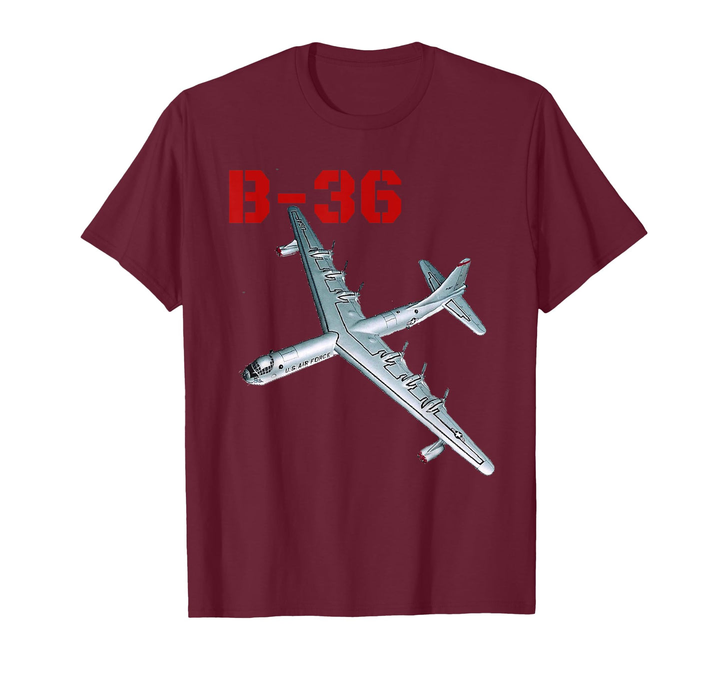 The B-36 Peacemaker bomber. Air Force aviation at its best. T-Shirt