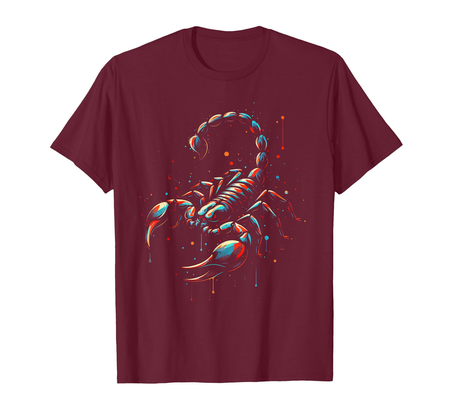 Scorpion Minimalist and Vibrant Style Birthday Christmas T-Shirt