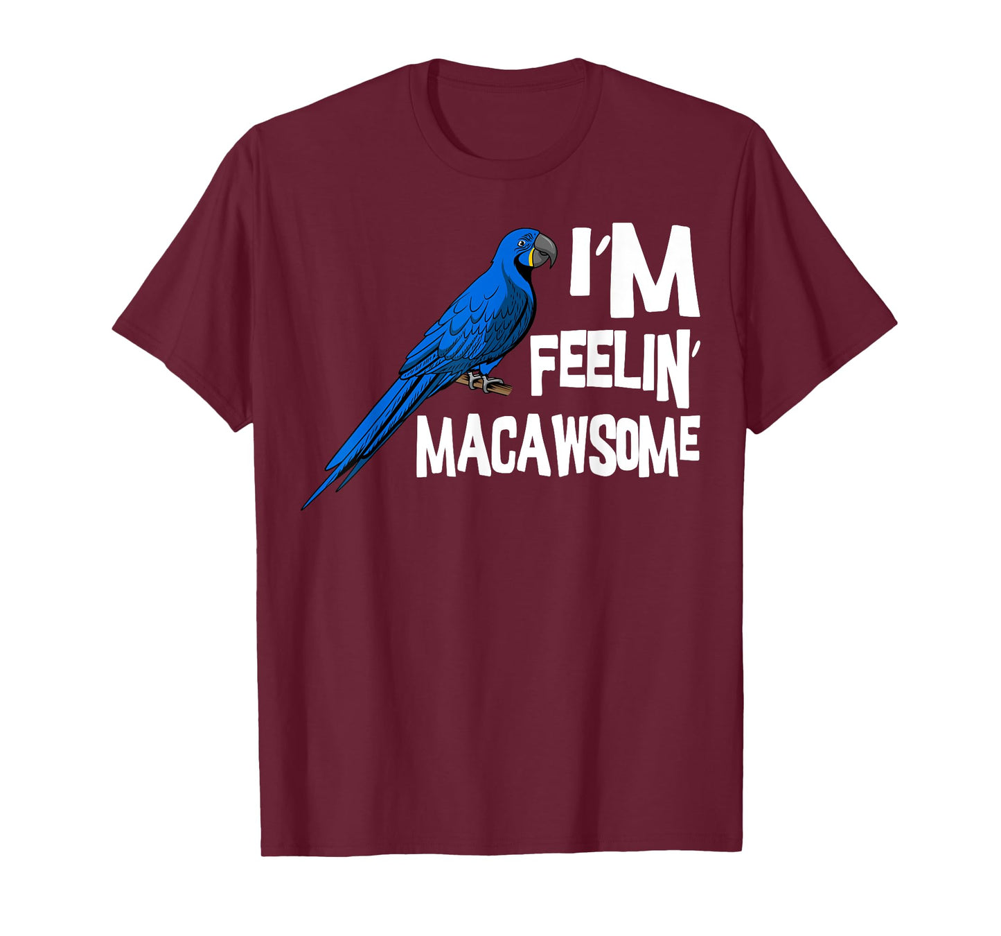 Macaw Parrot Blue Parakeet Tiel Quarrion Cage Bird Cockatoo T-Shirt