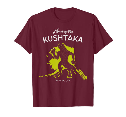 Home of the Kushtaka Otter Man - Alaska, USA Cryptid T-Shirt