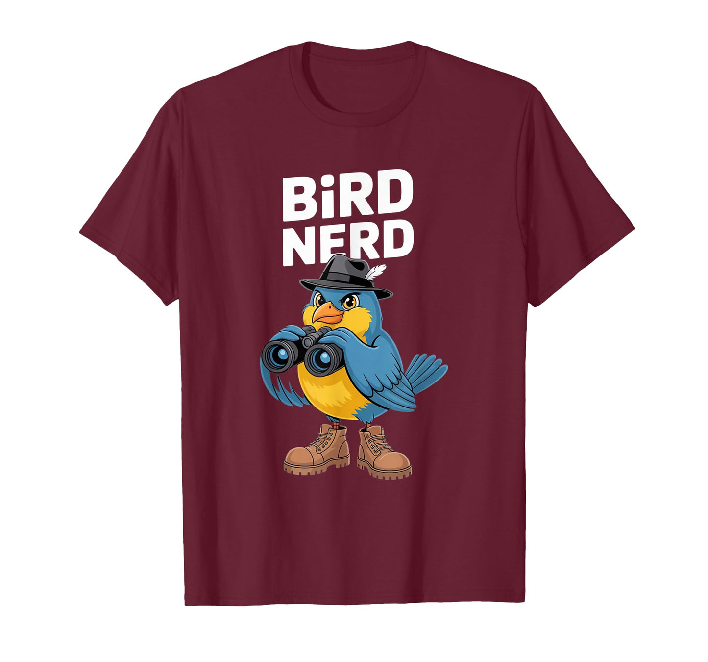 Bird Nerd Funny Bird Watching Birding Bird Lover Watcher T-Shirt