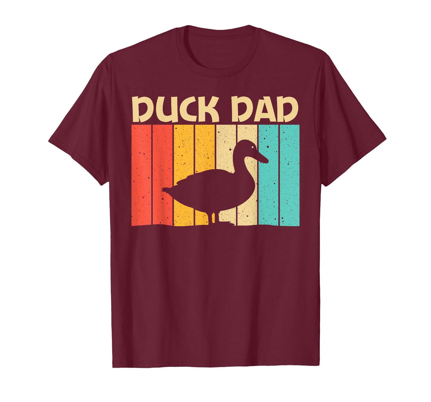 Funny Duck Design For Dad Father Duck Farmer Hunting Lovers T-Shirt
