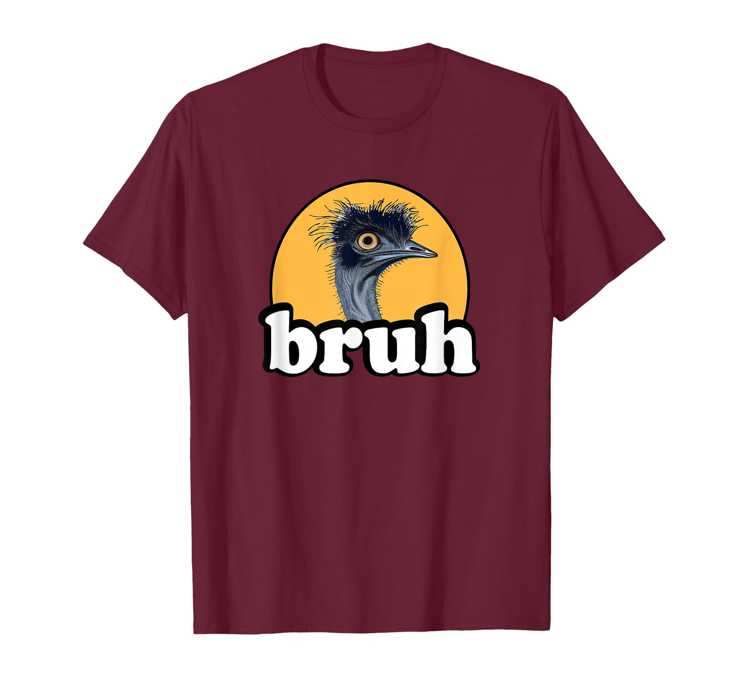 Zookeeper Funny Bruh Kids Flightless Bird Emu Lover T-Shirt