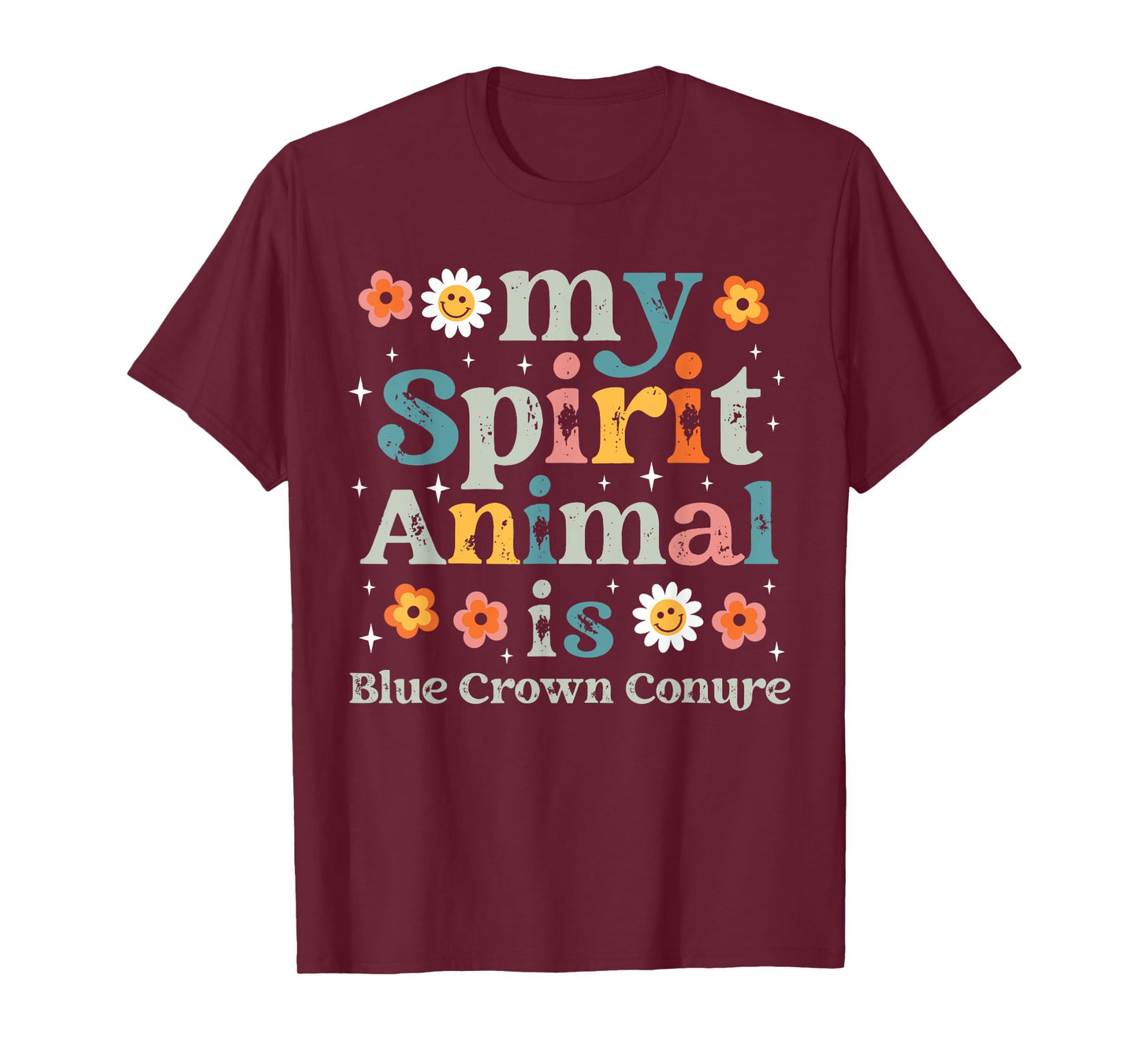 My Spirit Animal is Blue Crown Conure T-Shirt