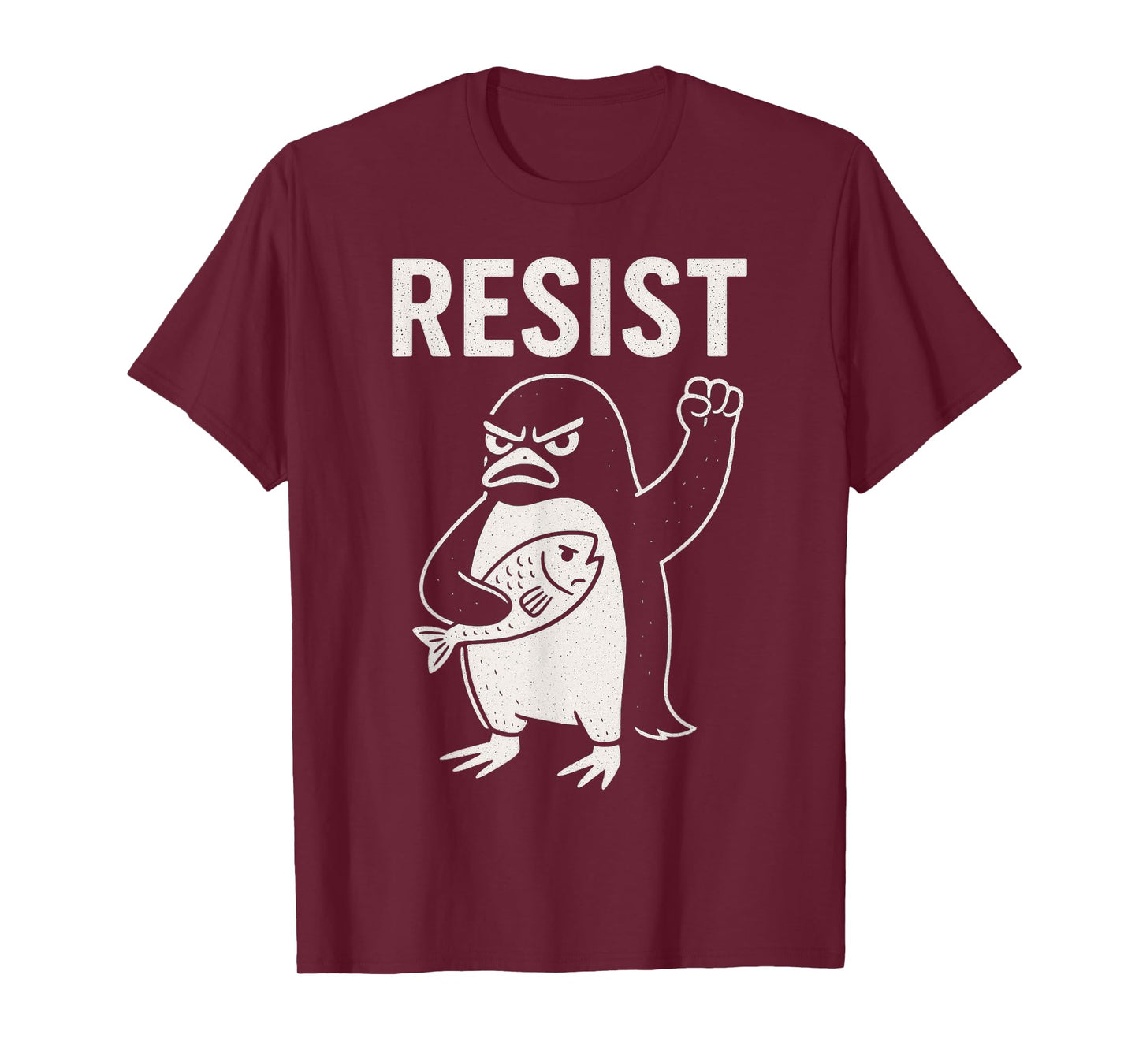 Penguin Resist Penguins Protest T-Shirt