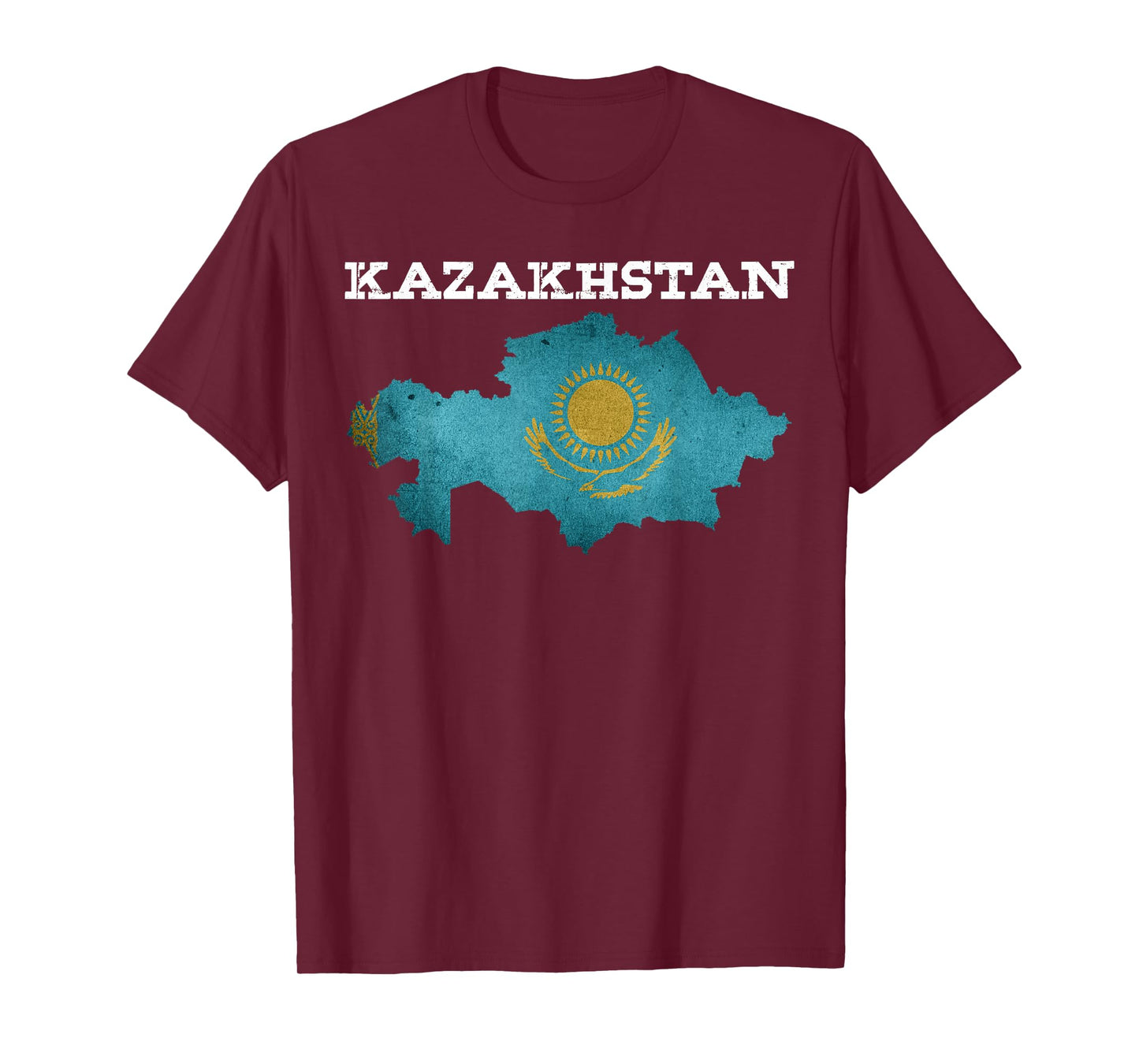 Kazakhstan T-Shirt Patriotic Heritage Eagle Kazakh Flag Gift Women Kids Men T-Shirt