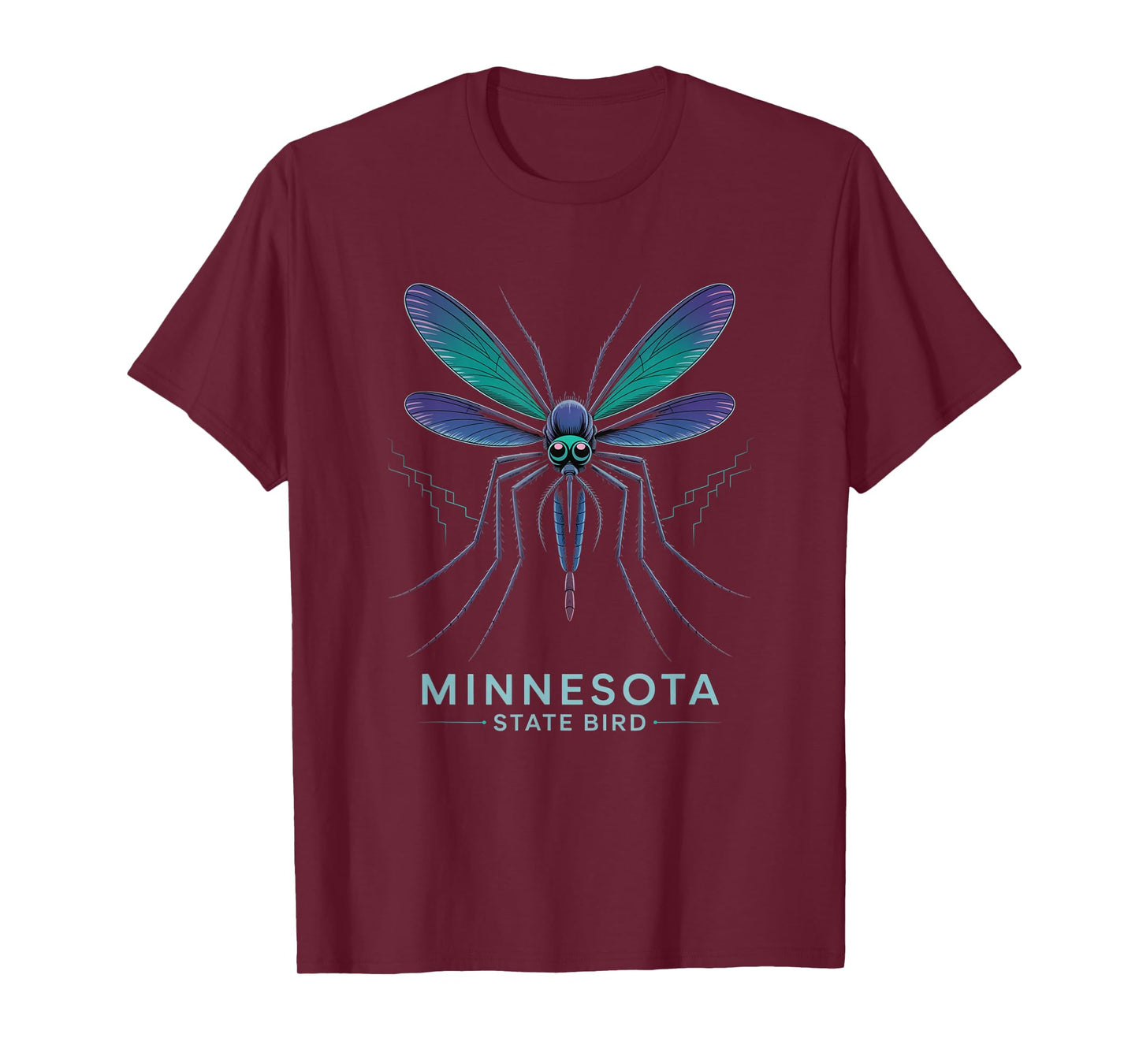 Funny Mosquito Minnesota State Bird MN Humor T-Shirt