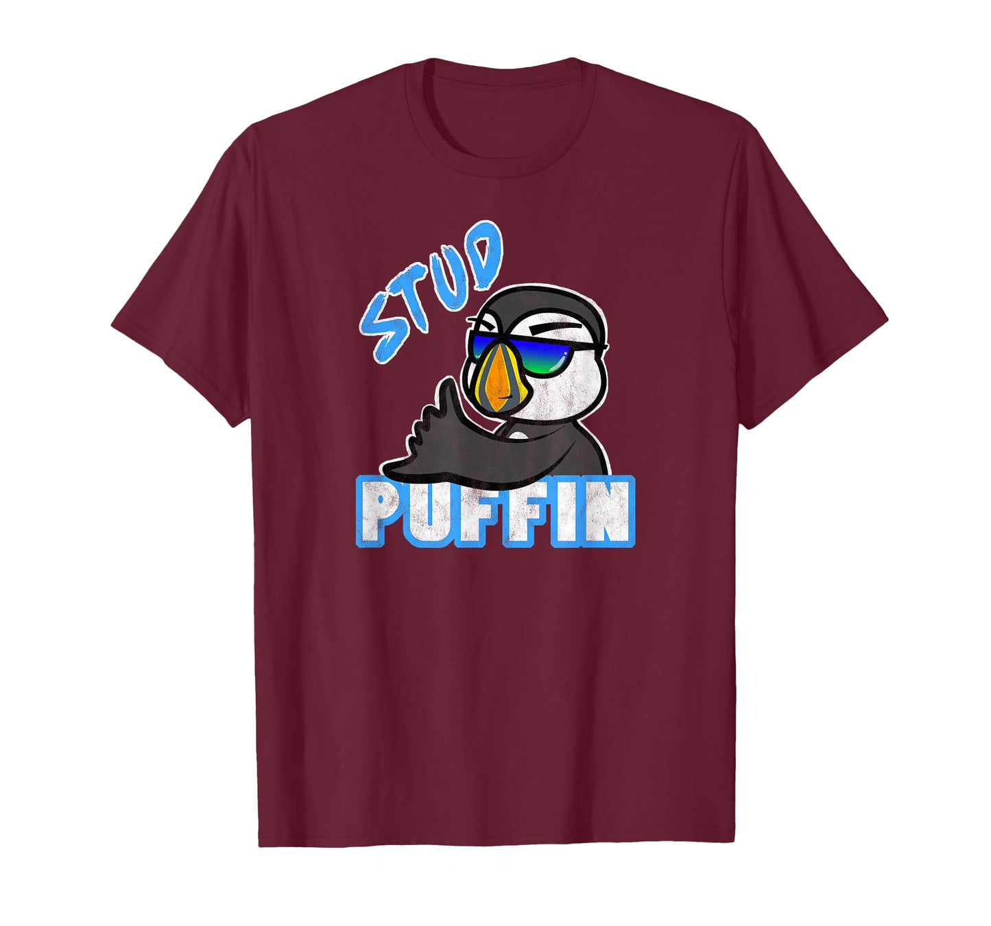 Awesome Funny Stud Puffin the Stud Muffin T-Shirt T-Shirt