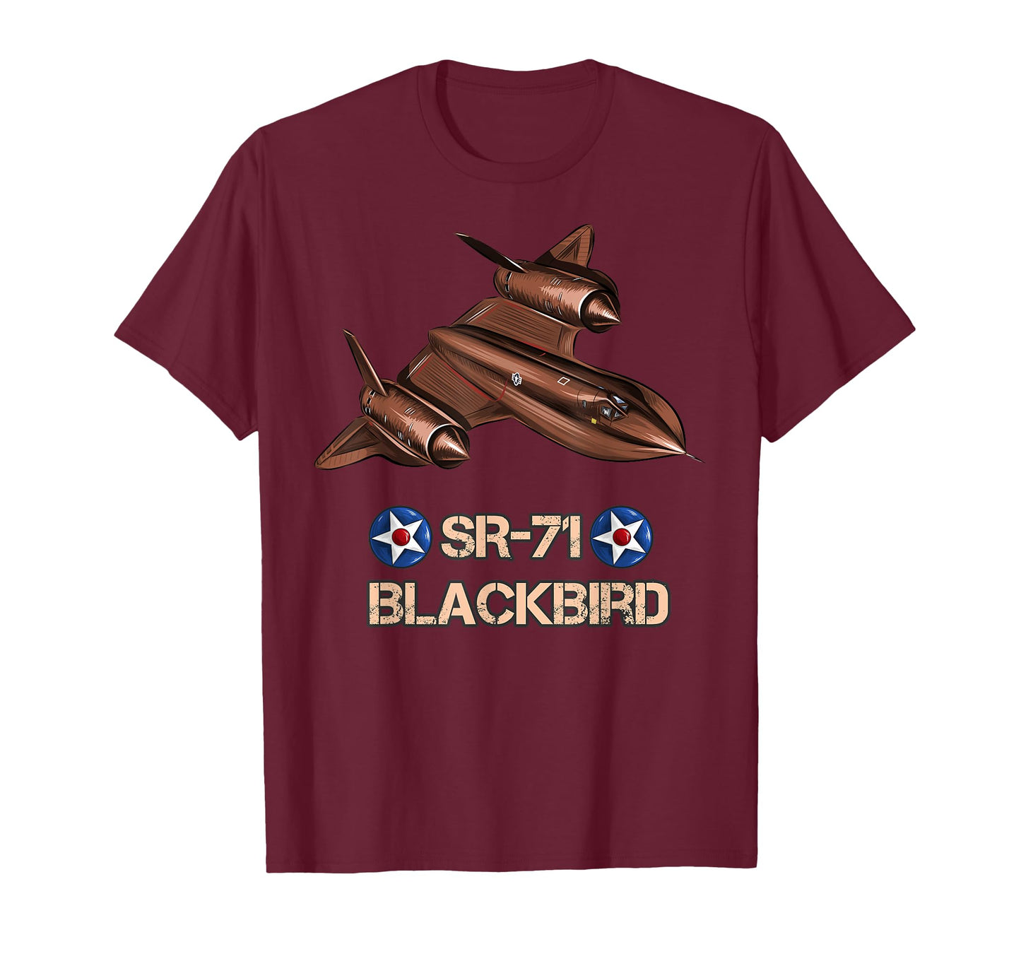 American Reconnaissance Aircraft SR71 Blackbird T-Shirt