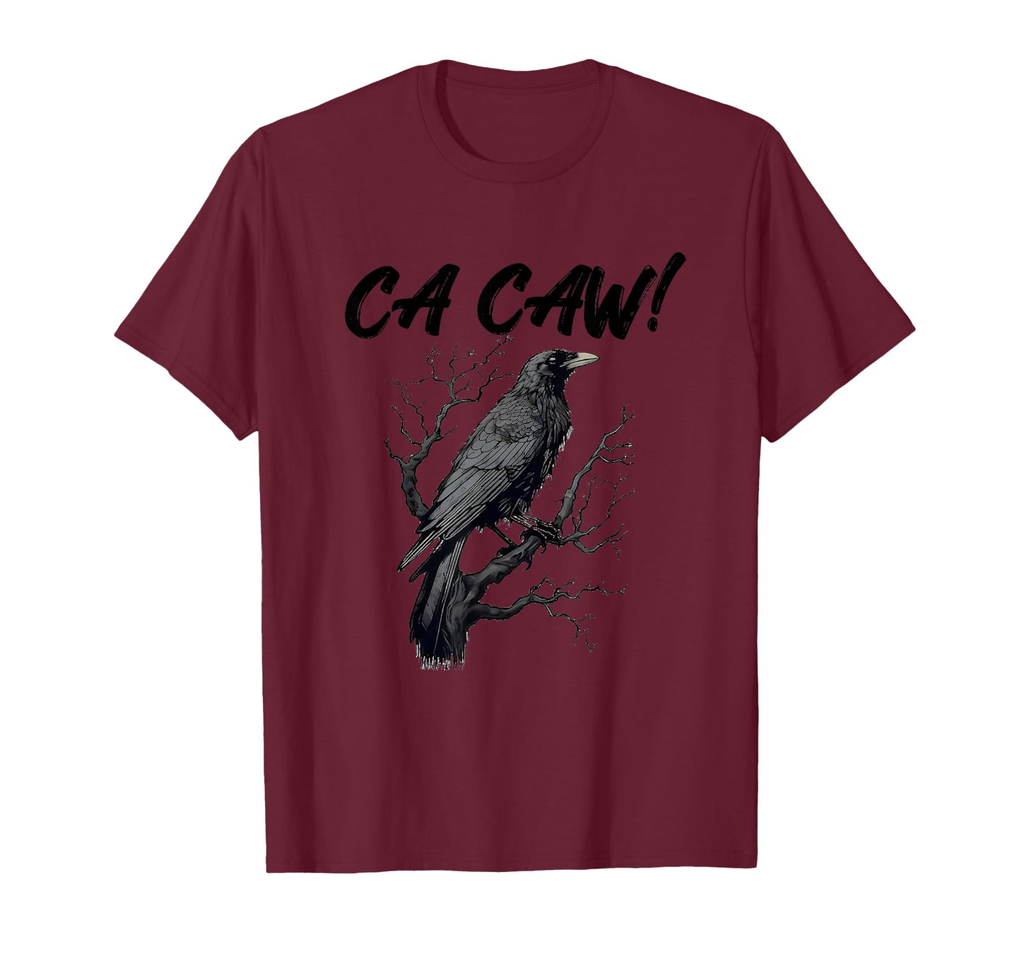 Funny Blackbird Crow Ca Caw Bird Watching Crow Lovers T-Shirt