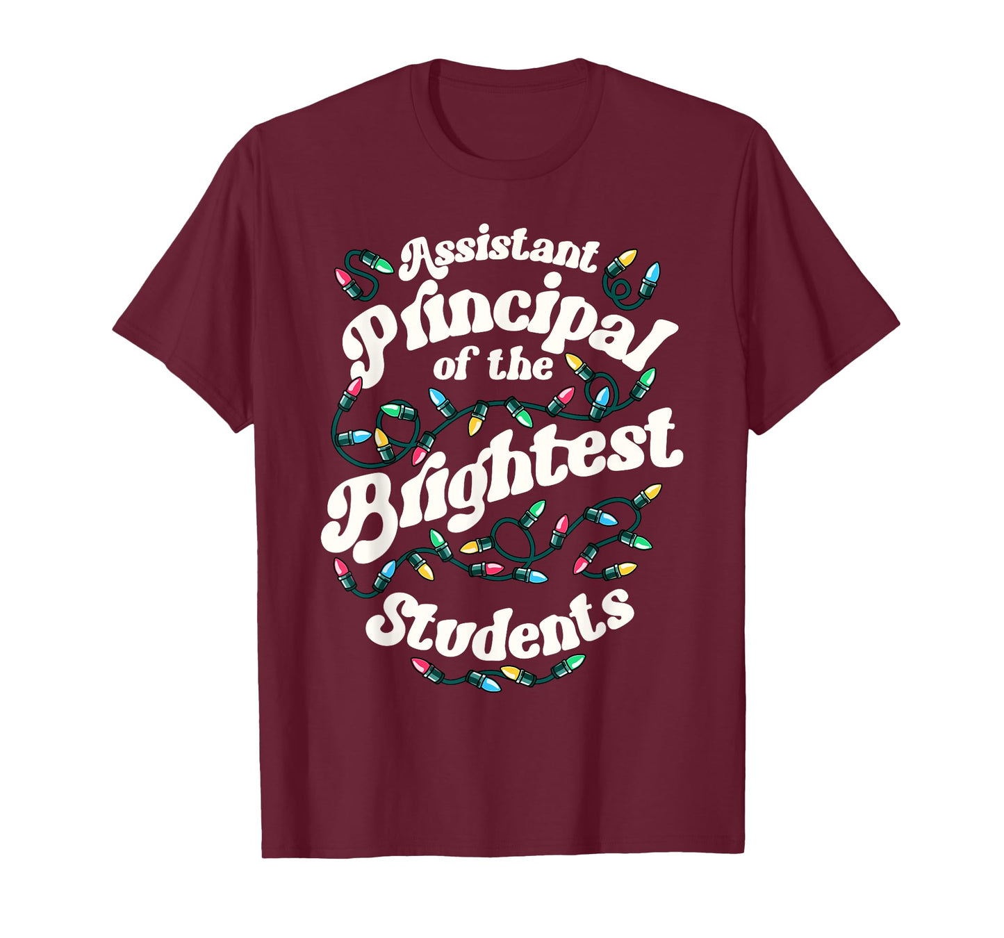 Assistant Principal Of The Brightest Students Xmas Christmas T-Shirt